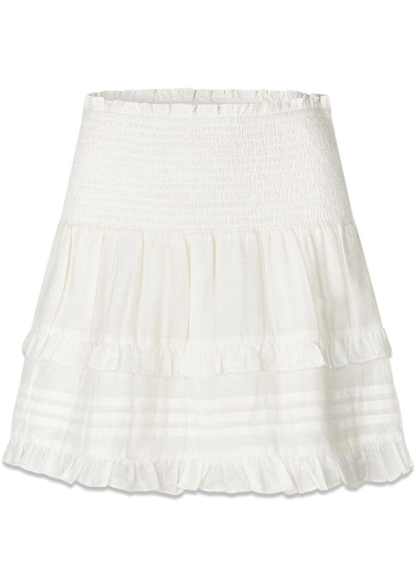 Nillamd korte rok - Soft White-Rokken-Modström-Butler Loftet