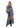 Nova Paisley Border Dress - Blue-Dress-Neo Noir-Butler Loftet