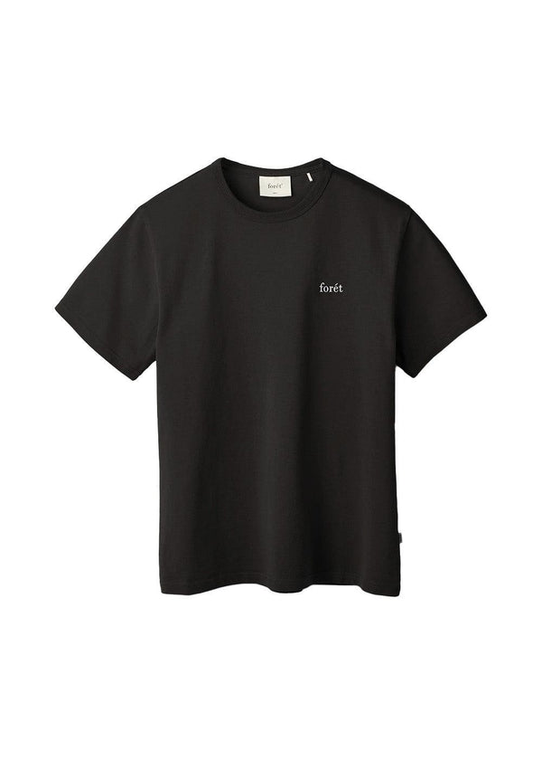 EIKEN T-SHIRT - Zwart-T-shirts-Forét-Butler Loftet