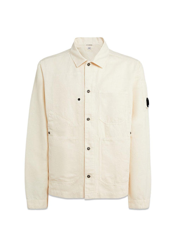 OVERSHIRT - Pistachio Shell-Shirts-C.P. Company-Butler Loftet