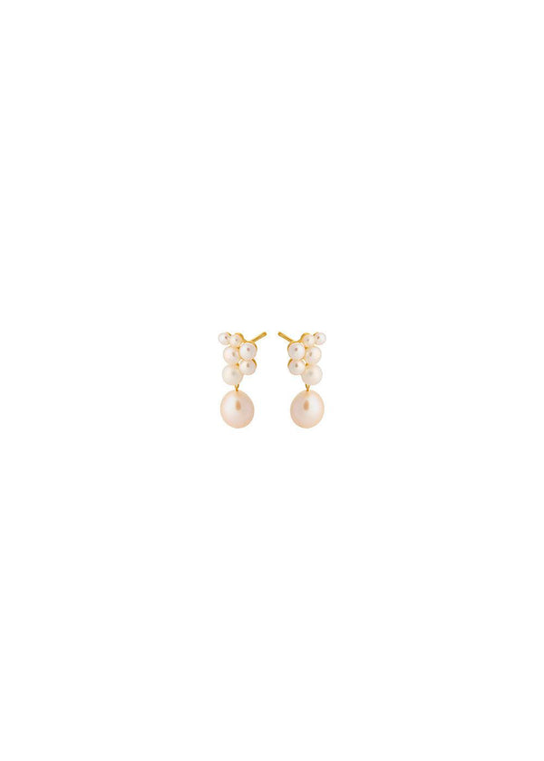 Pernille Corydons Ocean Treasure Earsticks length 20 mm - Gold. Køb øreringe her.