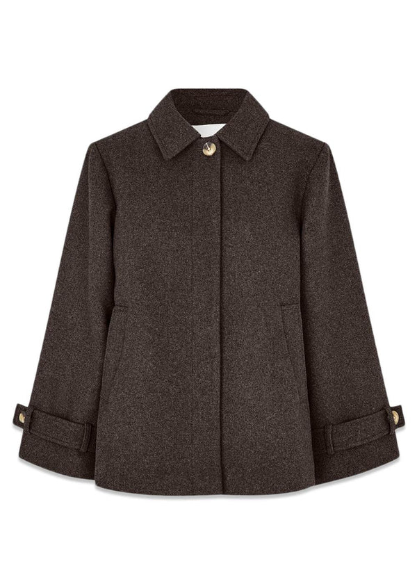 Ofiamd jas - Donker Koffie-Bovenkleding-Modström-Butler Loftet