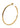 Olympia Hoop 43 - Gold Stainless Steel-Jewellery-Jane Kønig-Butler Loftet