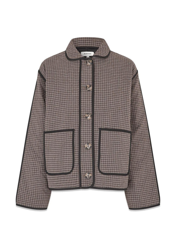 Ominemd jas - Kleine ruit-Bovenkleding-Modström-Butler Loftet