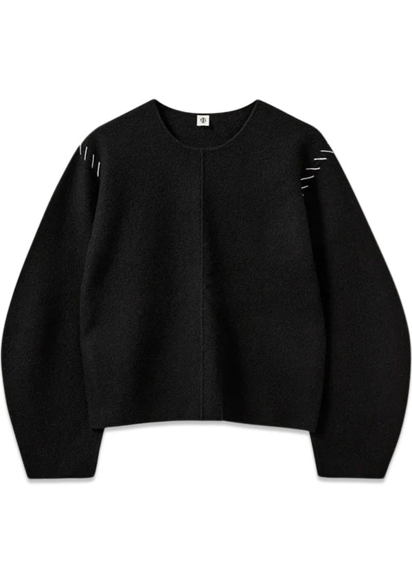 Oslo Trui - Zwart-Knitwear-The Garment-Butler Loftet