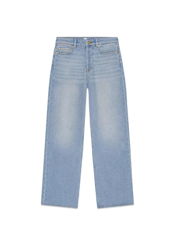 Overdyed Heavy Denim Izey - Tint Wash-Jeans-Ganni-Butler Loftet