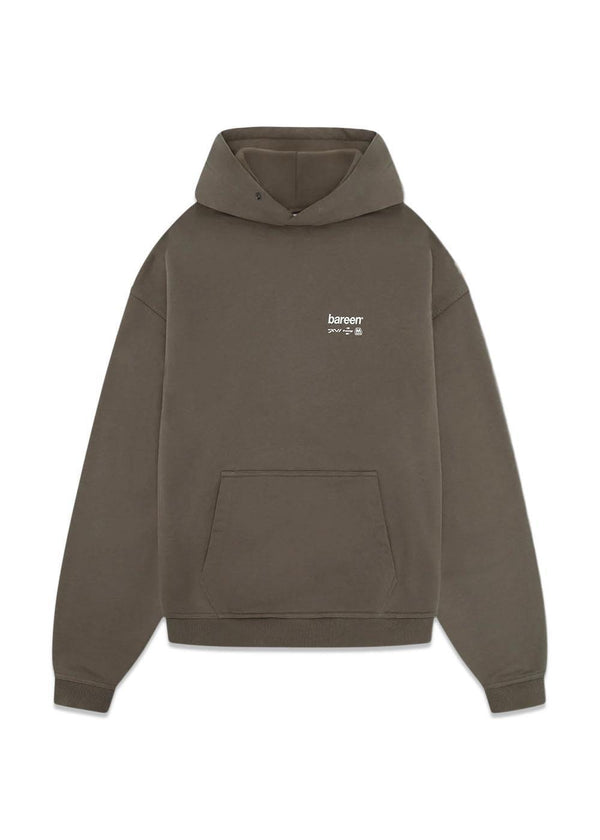 Oversized Hoodie - MMXVI - Steengrijs-Hoodies-Bareen-Butler Loftet