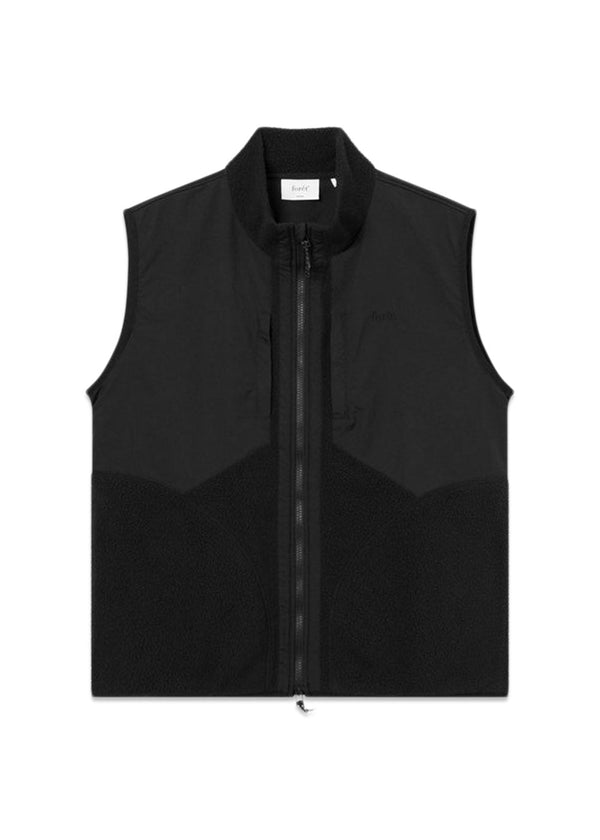 PICNIC POLARTEC FLEECE VEST - Black-Outerwear-Forét-Butler Loftet