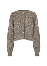 Pammiemd vest - Brown Speckle Melange-Knitwear-Modström-Butler Loftet