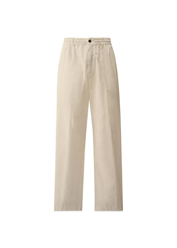 Broek - Microreps - Gaas Wit-Pants-C.P. Bedrijf-Butler Loftet