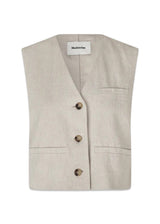 ParkMD vest - Crème Melk-Blazers-Modström-Butler Loftet