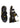 Pearson Ii zwart glans gecoat leer + singelband - Zwart-Schoenen-Dr. Martens-Butler Loftet