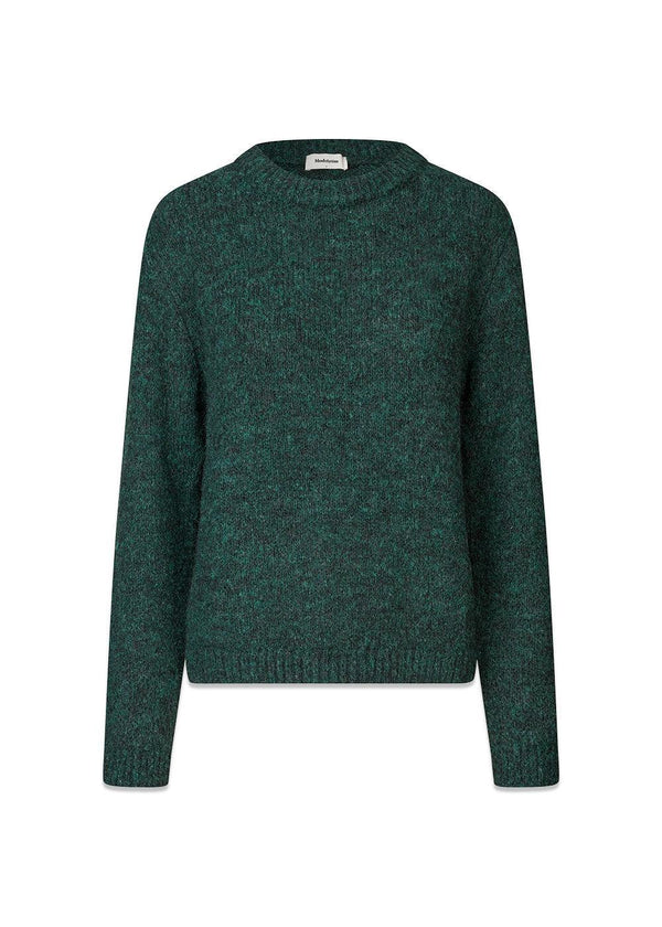 Philipmd o-neck - Flessengroen-Knitwear-Modström-Butler Loftet