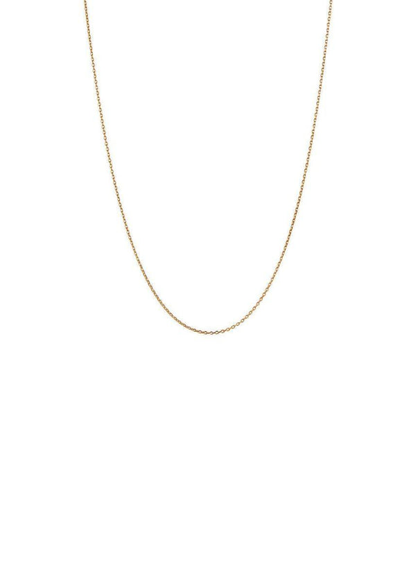 Stine A's Plain Pendant Chain Short Gold - Gold. Køb halskæder her.
