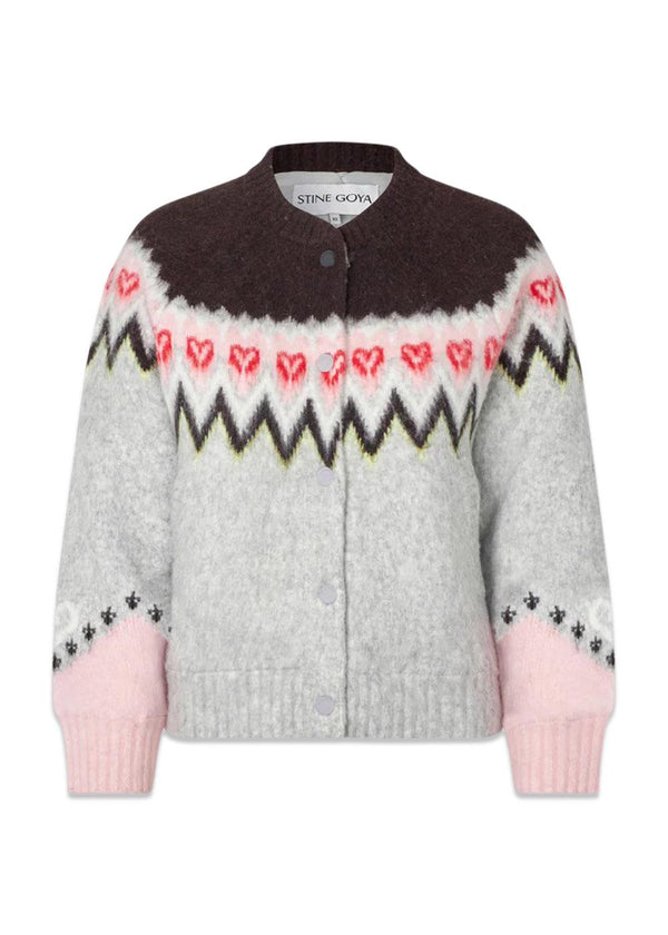 RAGLAN BOMBERJAS - Fairisle-Knitwear-Stine Goya-Butler Loftet