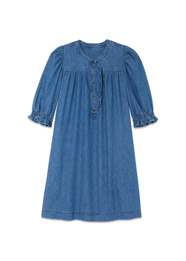 ROBE LICONI - Lichtgebruiktblauw-Jurk-Ba&sh-Butler Loftet