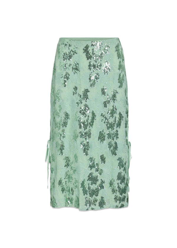 ROUSKYLAR HW MIDI SEQUIN SKIRT - Hemlock-Skirts-ROUGE EDIT-Butler Loftet