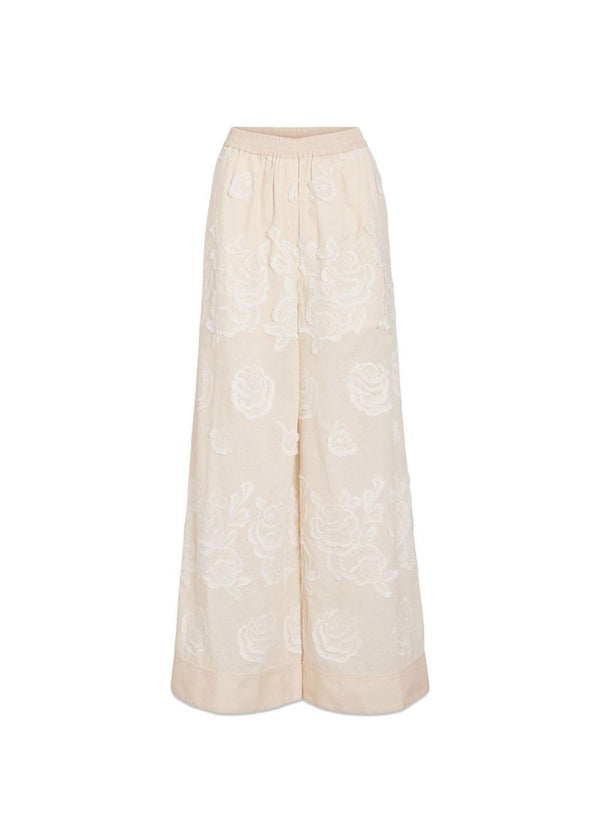 ROUZOELLA HW WF F/L BROEK - Birch-Pants-ROUGE EDIT-Butler Loftet