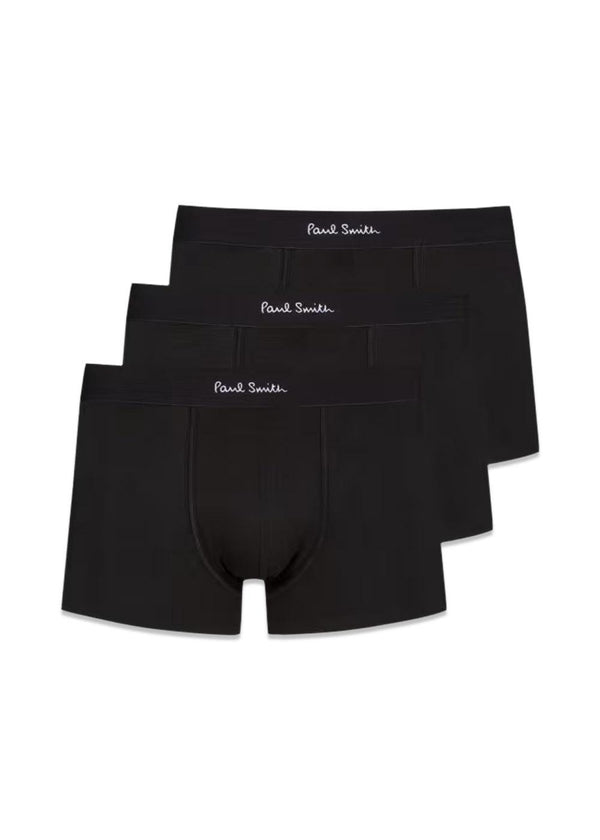RUNK 3 PACK PLAIN - Zwart-Ondergoed-Paul Smith - PS-Butler Loftet