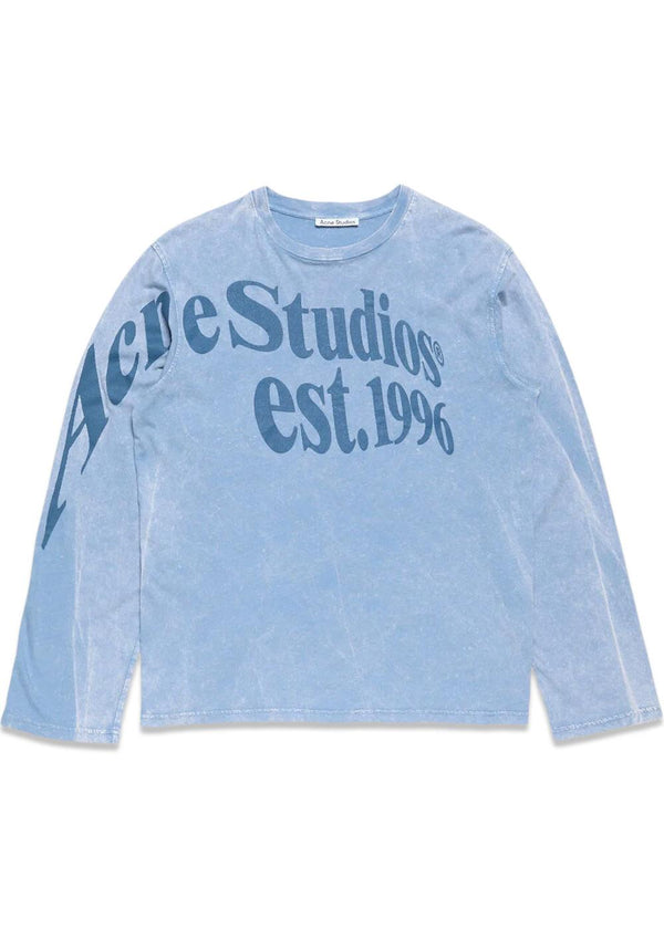 RW-WN-TSHI000004 - Dirty Blue-T-shirts-Acne Studios-Butler Loftet