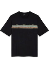 Reg Fit SS T Shirt Dessert - Black-T-shirts-Paul Smith - PS-Butler Loftet