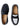 Richmond - Zwart Polido/Wit-Schoenen-Playboy Footwear-Butler Loftet