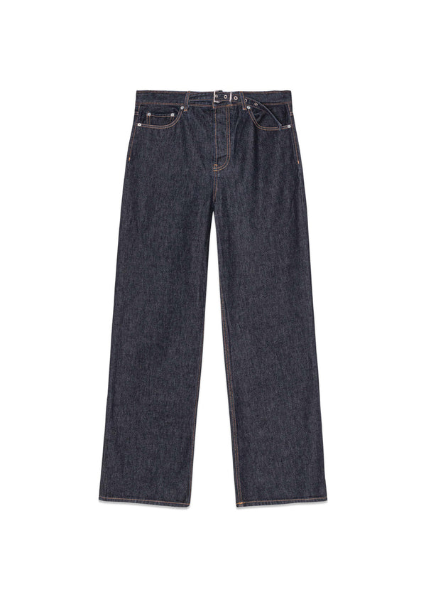 Rinse Denim Izey Belt - Rinse-Jeans-Ganni-Butler Loftet