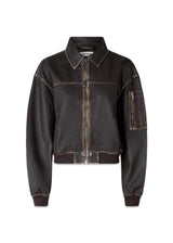 Oval Square's OSRocker Leren Bomber - Vintage Donker Eiken. Koop hier bovenkleding.