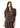 Roella Zware Satijnen Blouse - Donkerbruin-Blouses-Neo Noir-Butler Loftet
