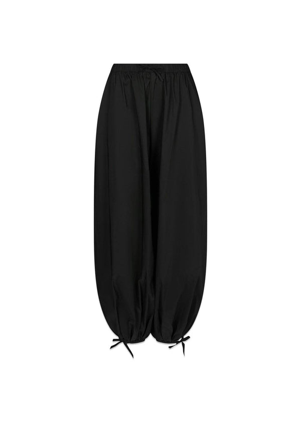 Roxane Balloon Poplin Broek - Zwart-Broek-Neo Noir-Butler Loftet