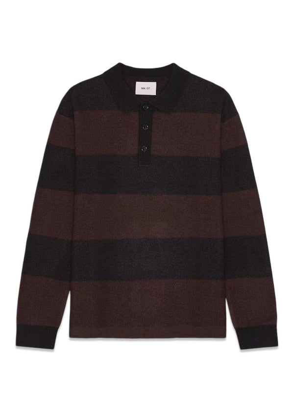 Rugby Polo 60017 - Black-Knitwear-Nn. 07-Butler Loftet