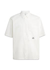 SHIRTS - SHORT SLEEVE - Gauze White-T-shirts-C.P. Company-Butler Loftet