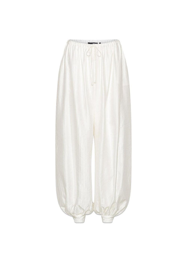 GESTREEPTE BALLONBROEK - Bright White-Broek-Rotate-Butler Loftet