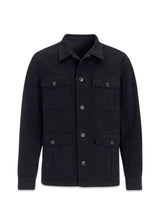 Safari Overhemdjack - Marine-Overhemden-Oscar Jacobson-Butler Loftet
