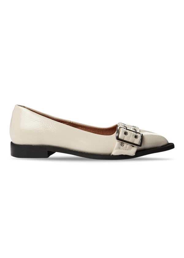 Saso Low - Beige Patent-Shoes-Pavement-Butler Loftet