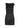 Satin Flower Dress - Black-Dress-Rotate-Butler Loftet