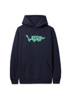 Scratch Applique Pullover Hoodie - Deep Navy-Hoodies-Butter Goods-Butler Loftet