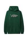 Scratch Applique Pullover Hoodie - Pine-Hoodies-Butter Goods-Butler Loftet