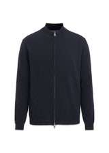Seb Vest - Marine-Knitwear-Oscar Jacobson-Butler Loftet