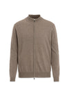 Seb Vest - Walnoot Beige-Knitwear-Oscar Jacobson-Butler Loftet