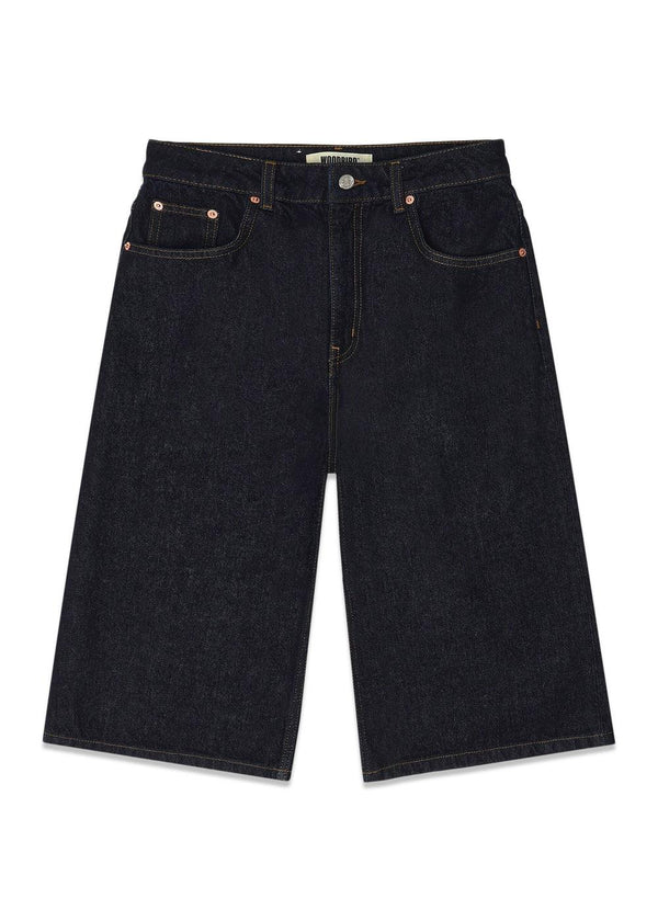 Shan Bermuda Shorts - Donkerblauw-Shorts-Woodbird-Butler Loftet