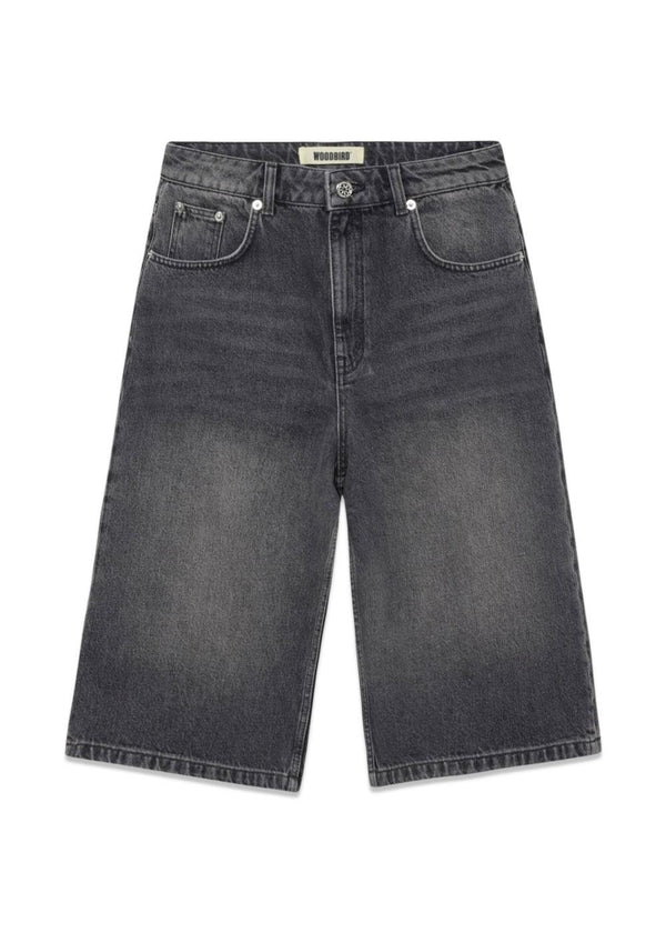 Shan Eclipse Shorts - Grijs-Zwart-Shorts-Woodbird-Butler Loftet
