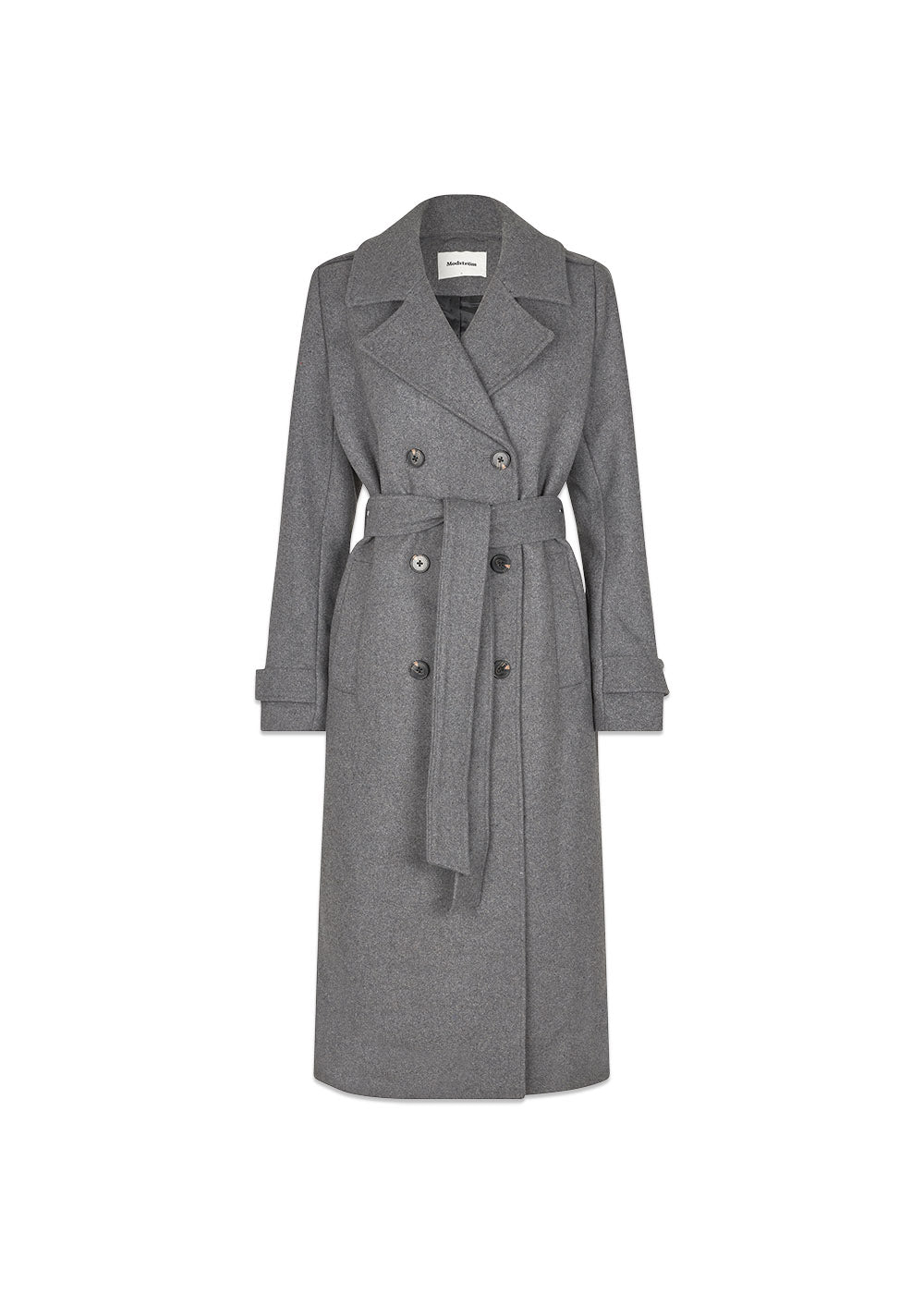 ShayMD jas - Donkergrijs gemêleerd-Bovenkleding-Modström-Butler Loftet
