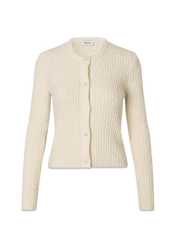 Shelleymd vest - Vanille Crème-Knitwear-Modström-Butler Loftet