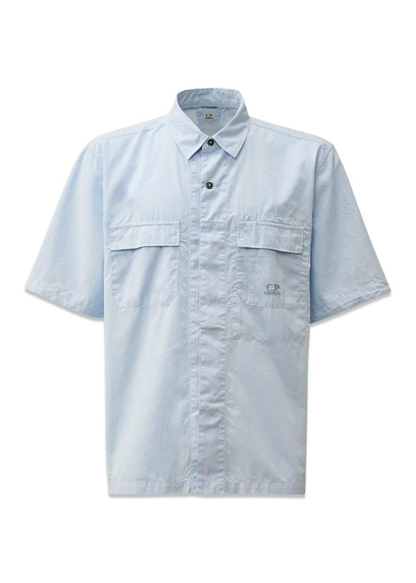 Overhemden - Korte mouw - Cerulean-Shirts-C.P. Bedrijf-Butler Loftet