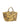 Shopper XXL Pocket Print Zebra - Kaki-Bags-Ganni-Butler Loftet
