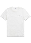Op maat gemaakt slim fit T-shirt met korte mouwen - Wit-T-shirts-Ralph Lauren-Butler Loftet