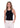 Silvana Contrast Knit Top - Black-Knitwear-Neo Noir-Butler Loftet
