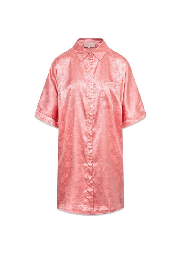 Skylar Shirt - Pink-Shirts-HUNKØN-Butler Loftet