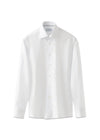 Slanke geometrische kenmerkende twill - lichtblauw-shirts-Eton-Butler Loftet